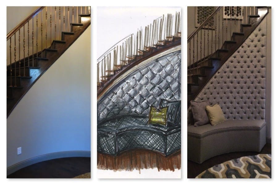Collage of Banquette