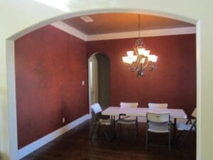 Dining Room Before - Allen Interior Designer