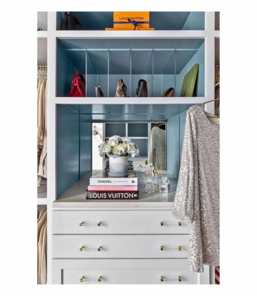 Behind The Design: Boutique Glam Closet - Baker Design Group