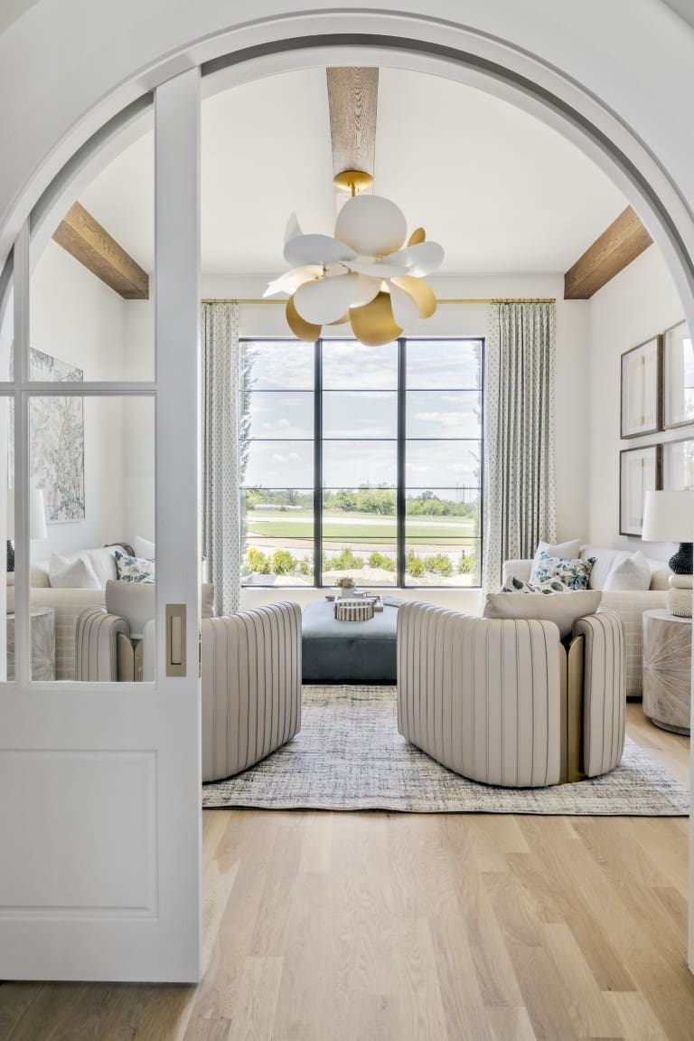 Dallas Luxury Interior Designer - Sitting Room - Baker Design Group